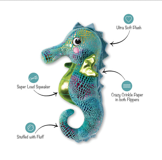 Shelly The Seahorse - Fringe Studio Dog Toy