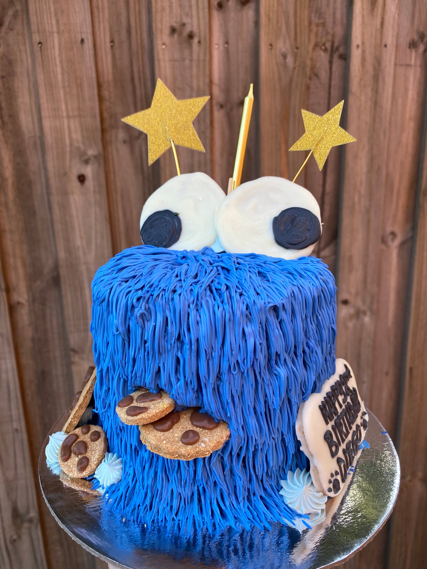 Cookie Monster Cake