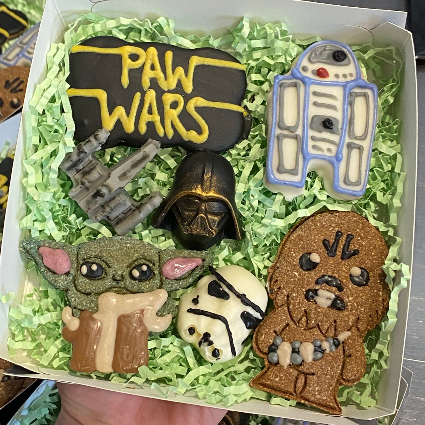 Paw Wars Cookie Box - 7 assorted treats