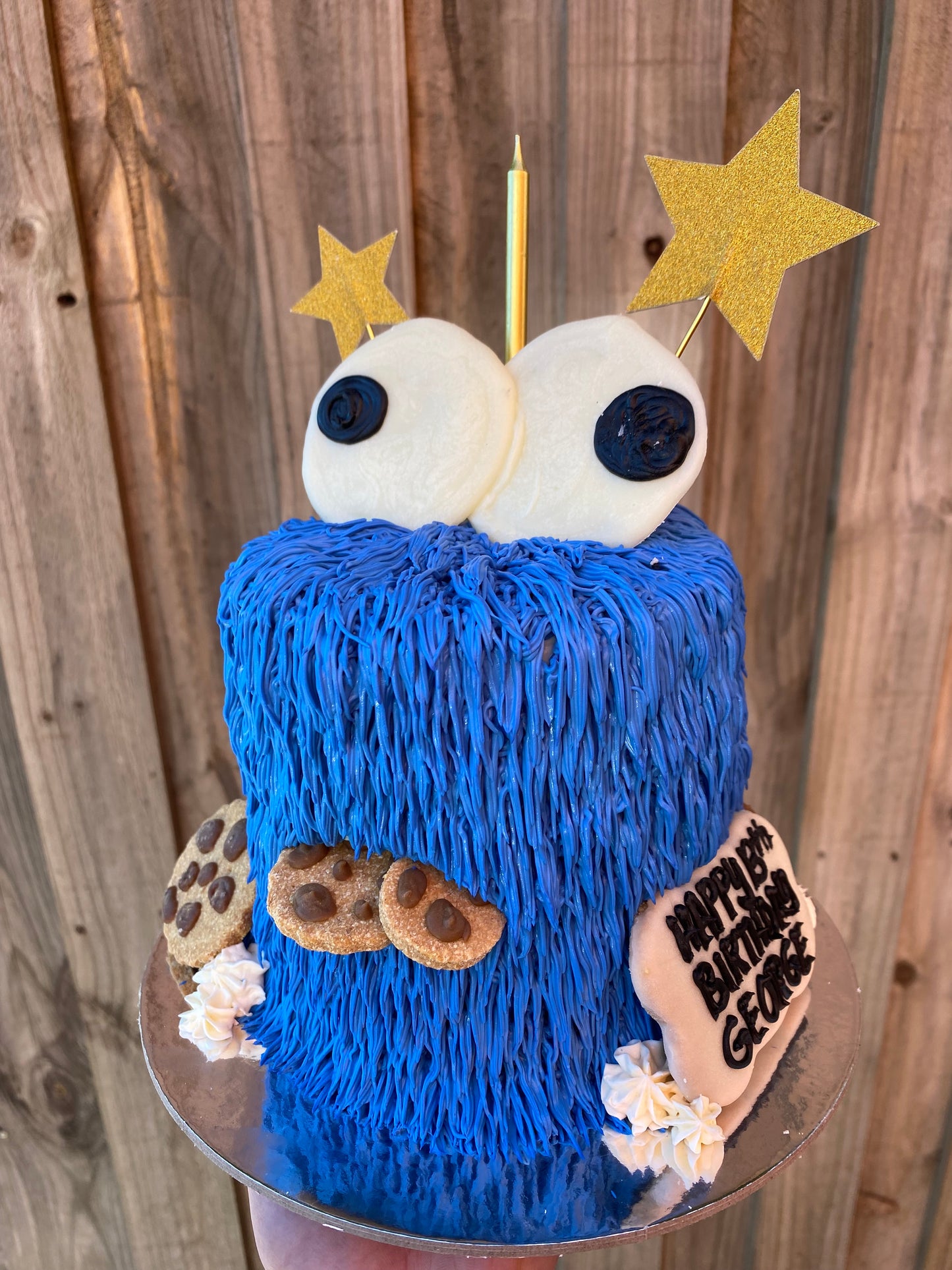 Cookie Monster Cake