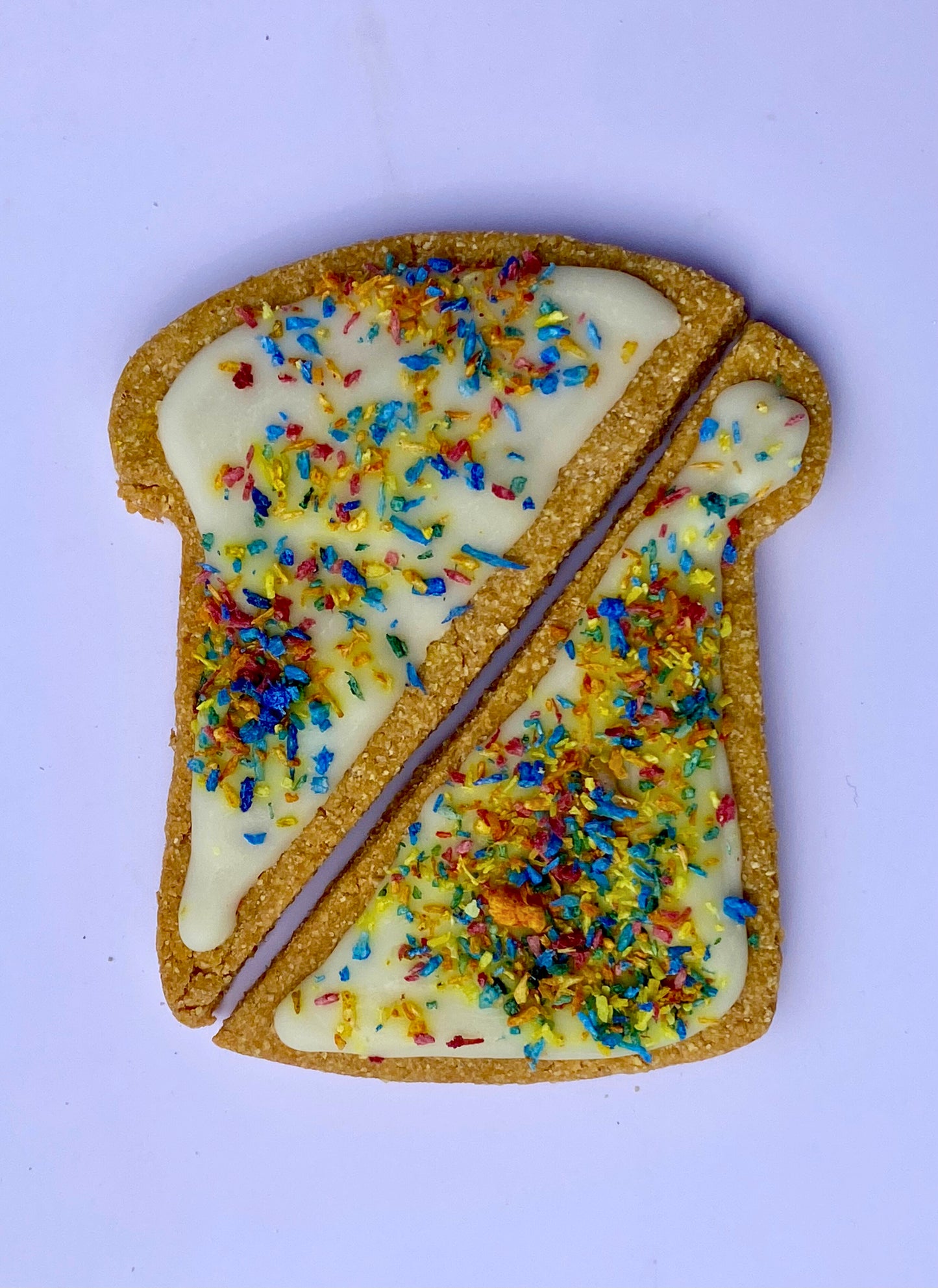 Fairy Bread Iced Cookie 2pc