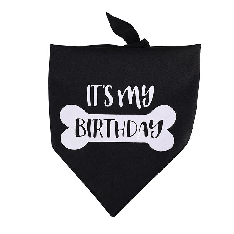 Birthday Bandana - one size -