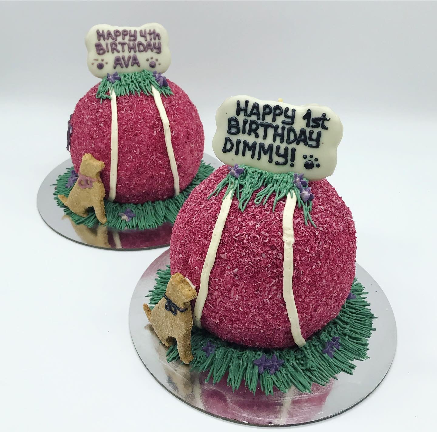 Tennisball Dog Cake 5“ & 6“