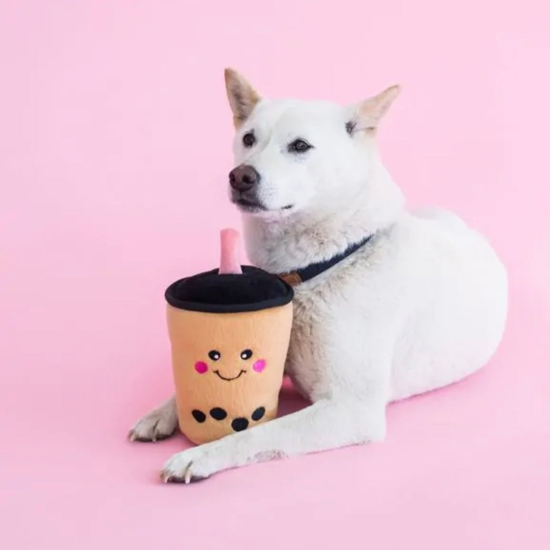 Zippy Paws NomNomz Boba Milk Tea