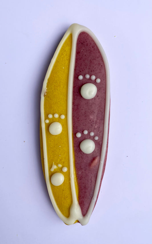Surfboard Iced Cookie