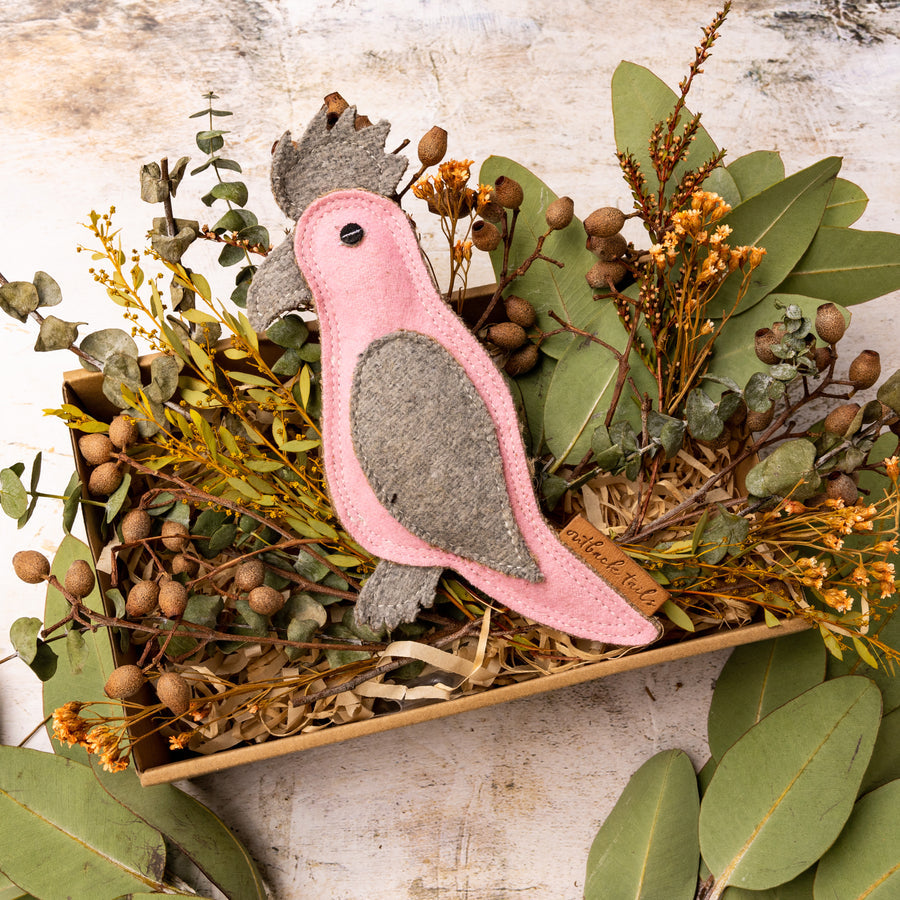 Gertie Galah Felt Toy