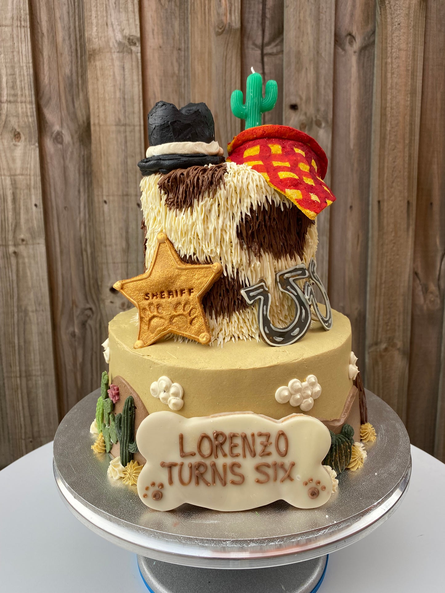 Enquire about a Custom Dog Cake