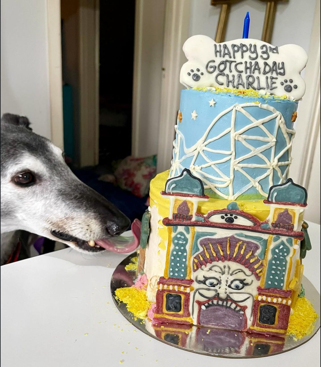 Enquire about a Custom Dog Cake