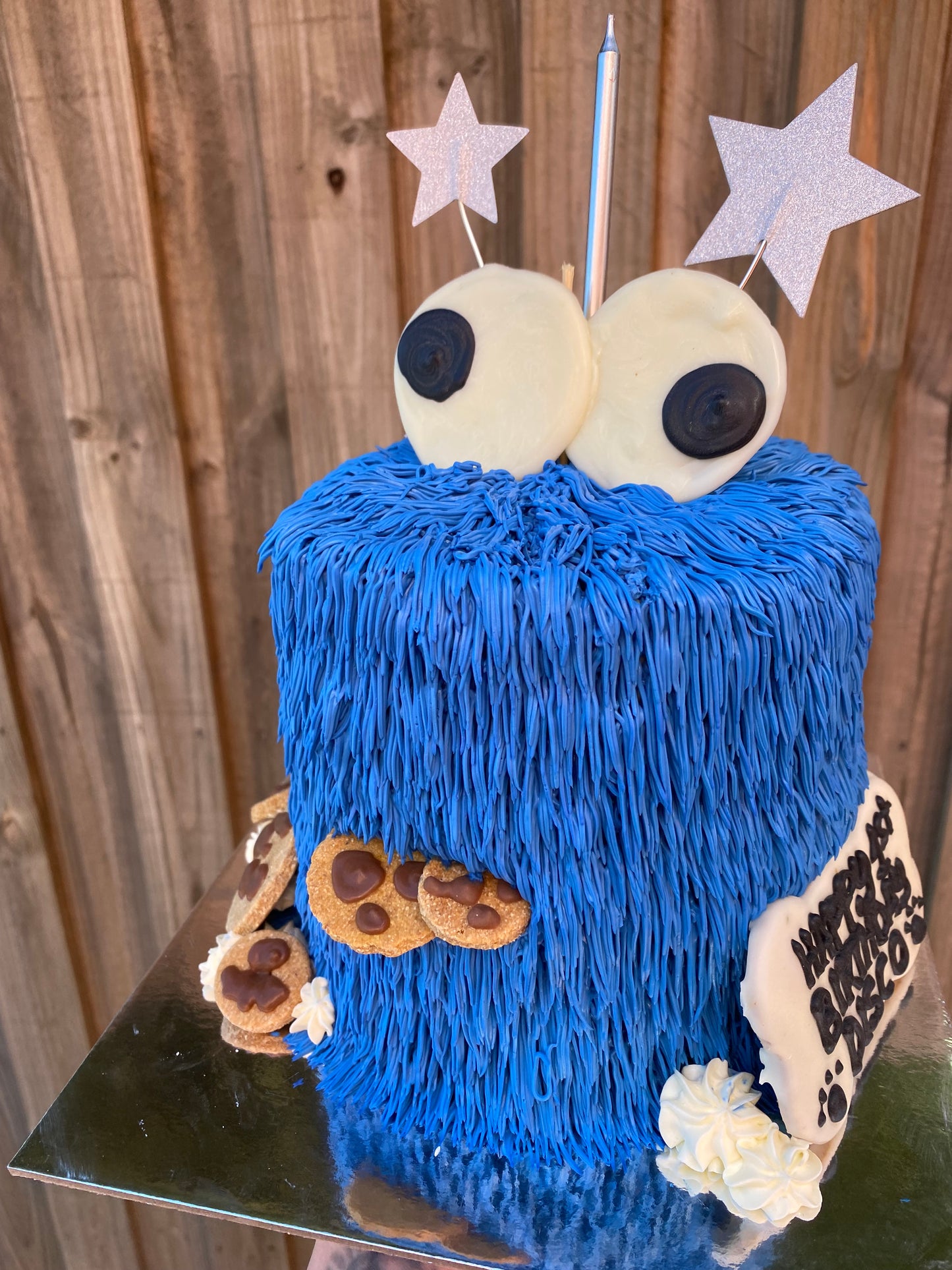 Cookie Monster Cake