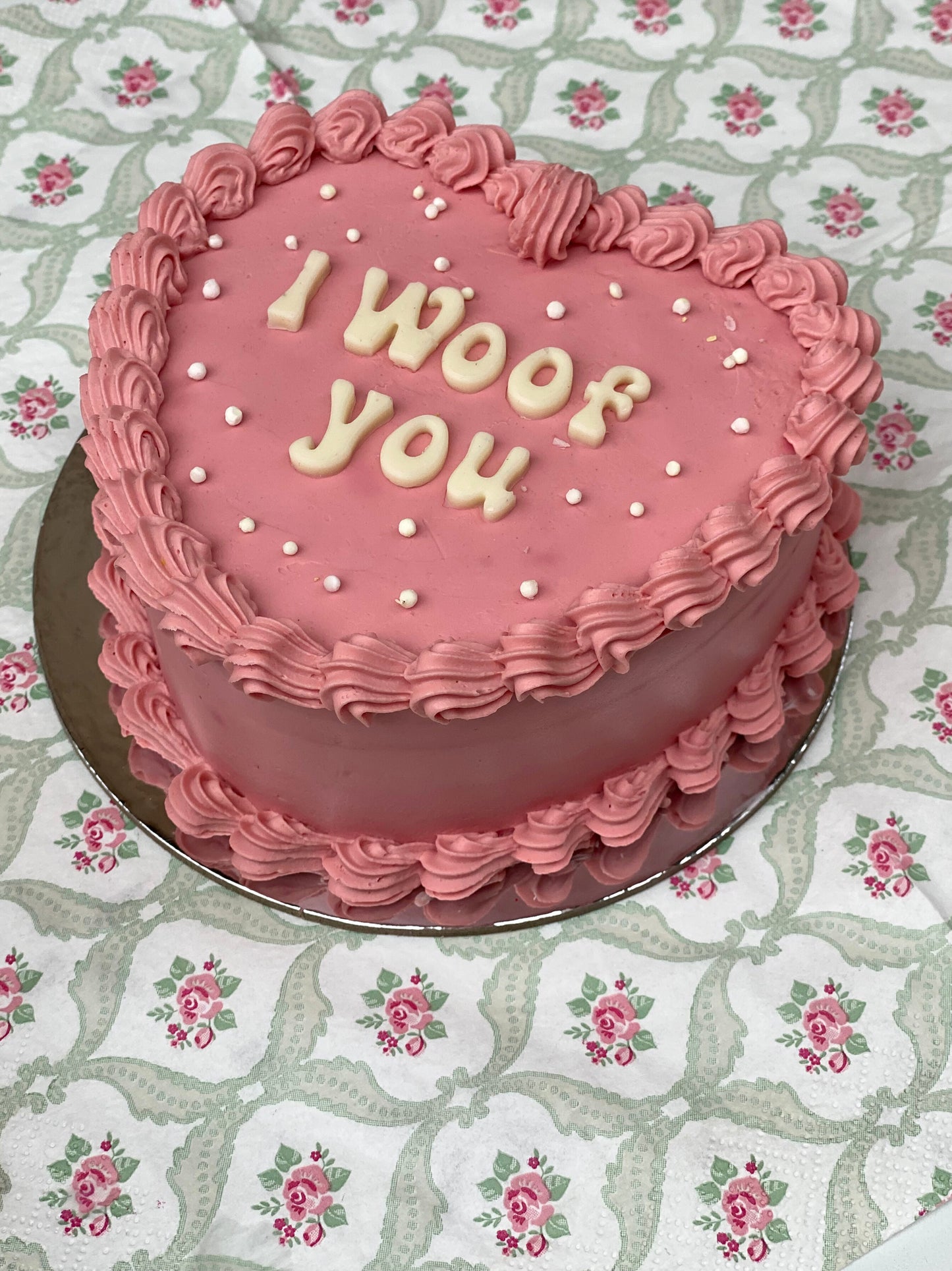 Mini Heart Shaped Cake