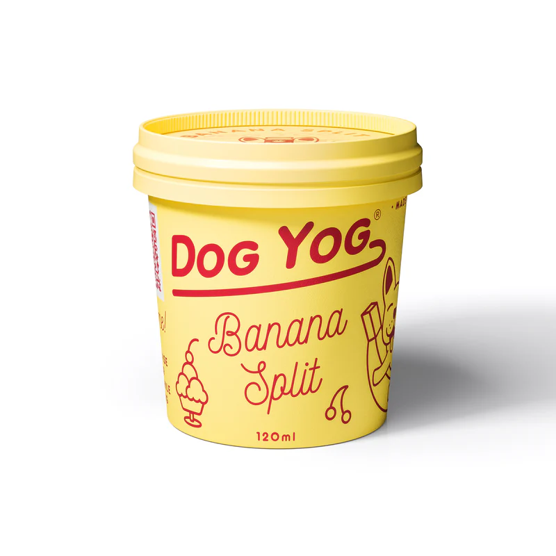 Banana Split Dog Ice Cream 120ml