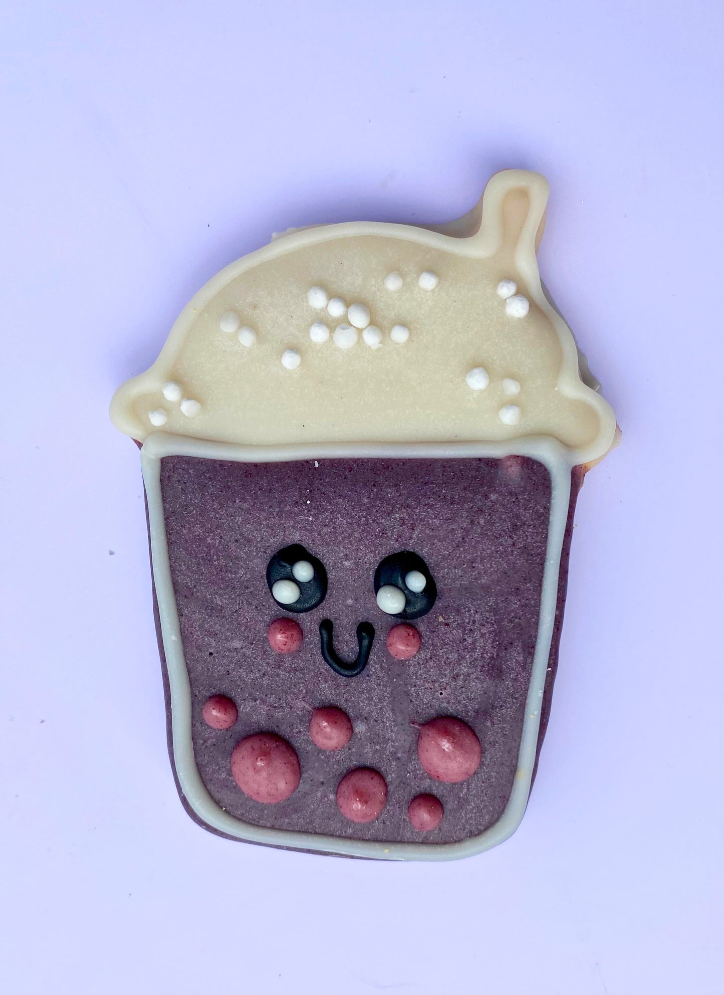 Bubble Tea Iced Cookie