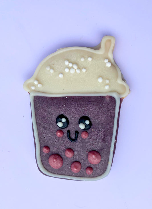 Bubble Tea Iced Cookie
