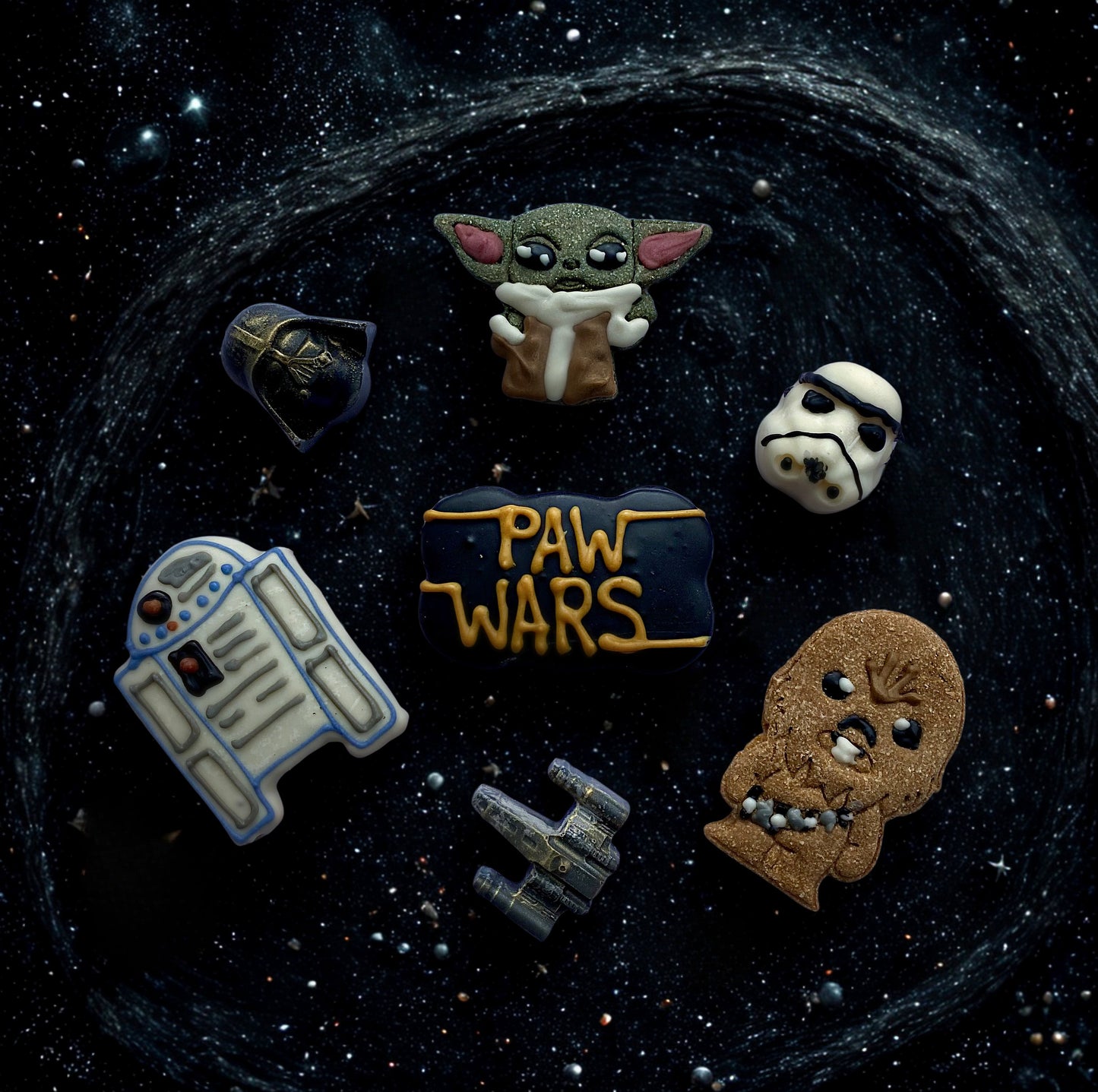 Paw Wars Cookie Box - 7 assorted treats