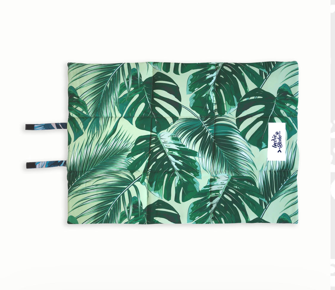 Travel Mat Tropical Leaves