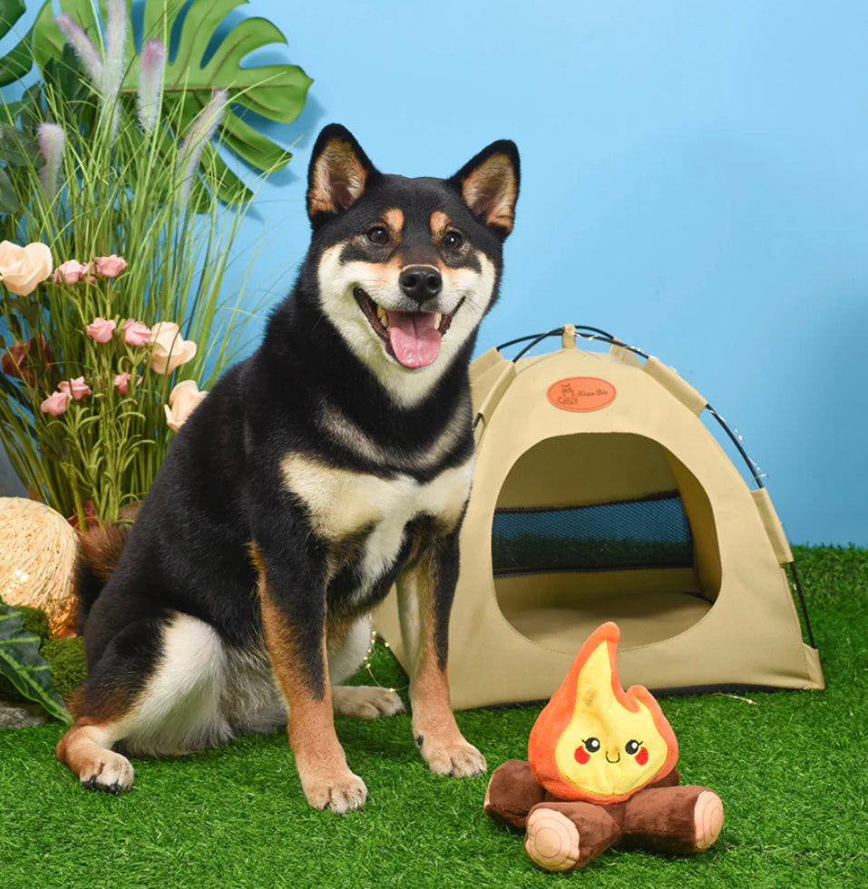 Camping Pups - Campfire
