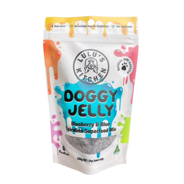 Dog Jelly Blueberry & Blue Spirulina