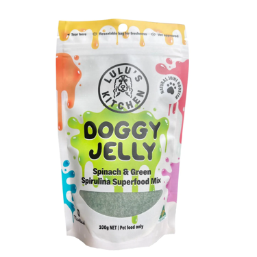 Dog Jelly Spinach & Green Spirulina