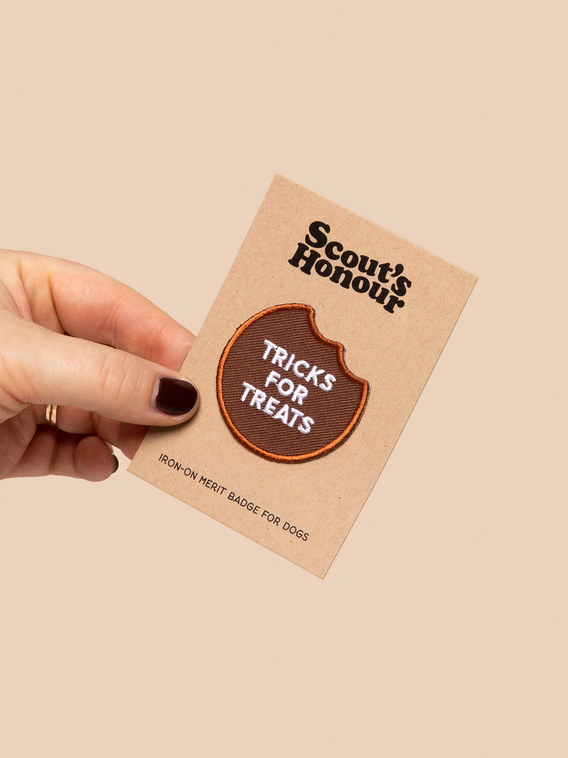 Trick For Treats Merit Badge Iron-On