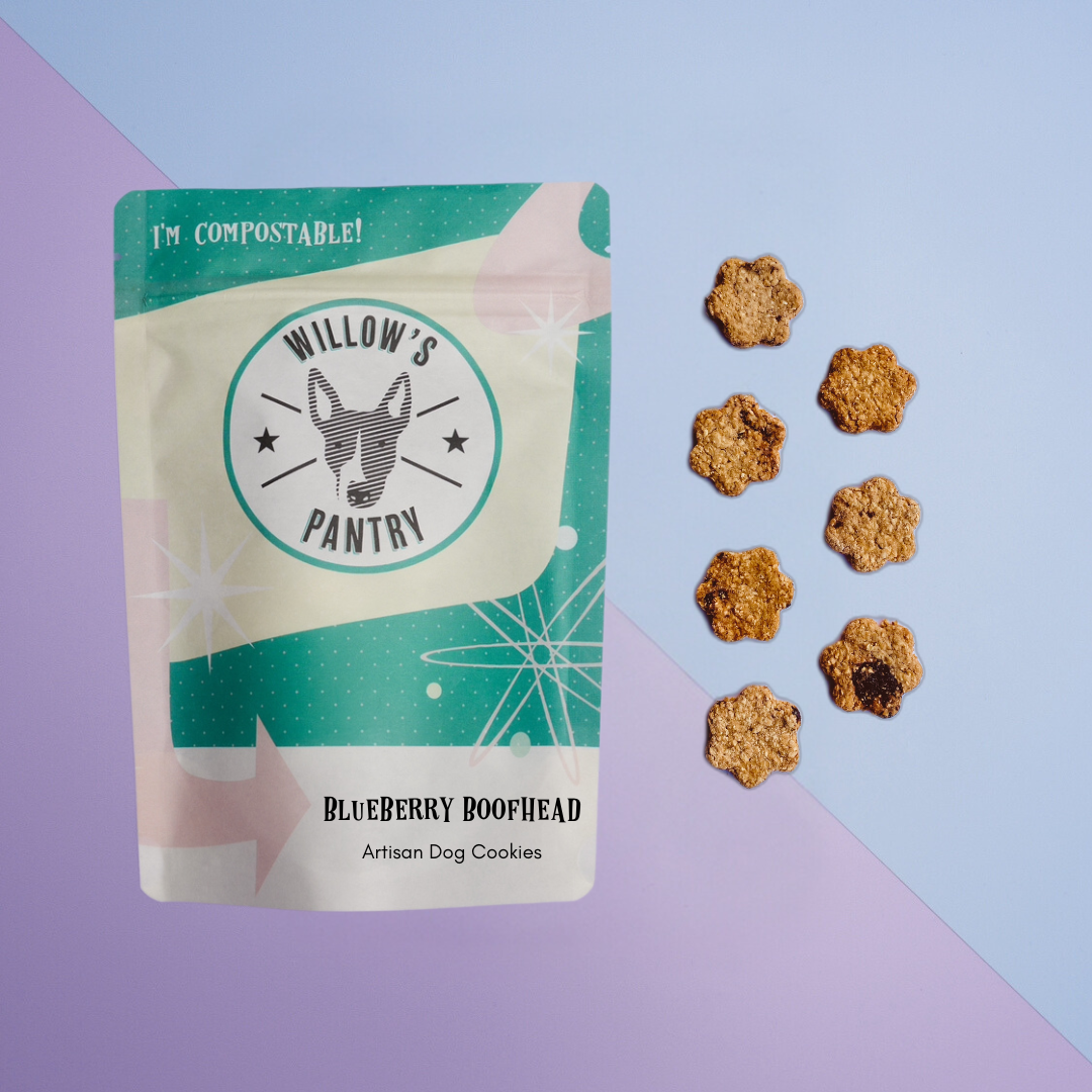 Blueberry Boofhead Dog Cookies 120g