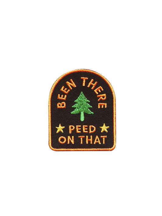 Been There, Peed On That Merit Badge Iron-On
