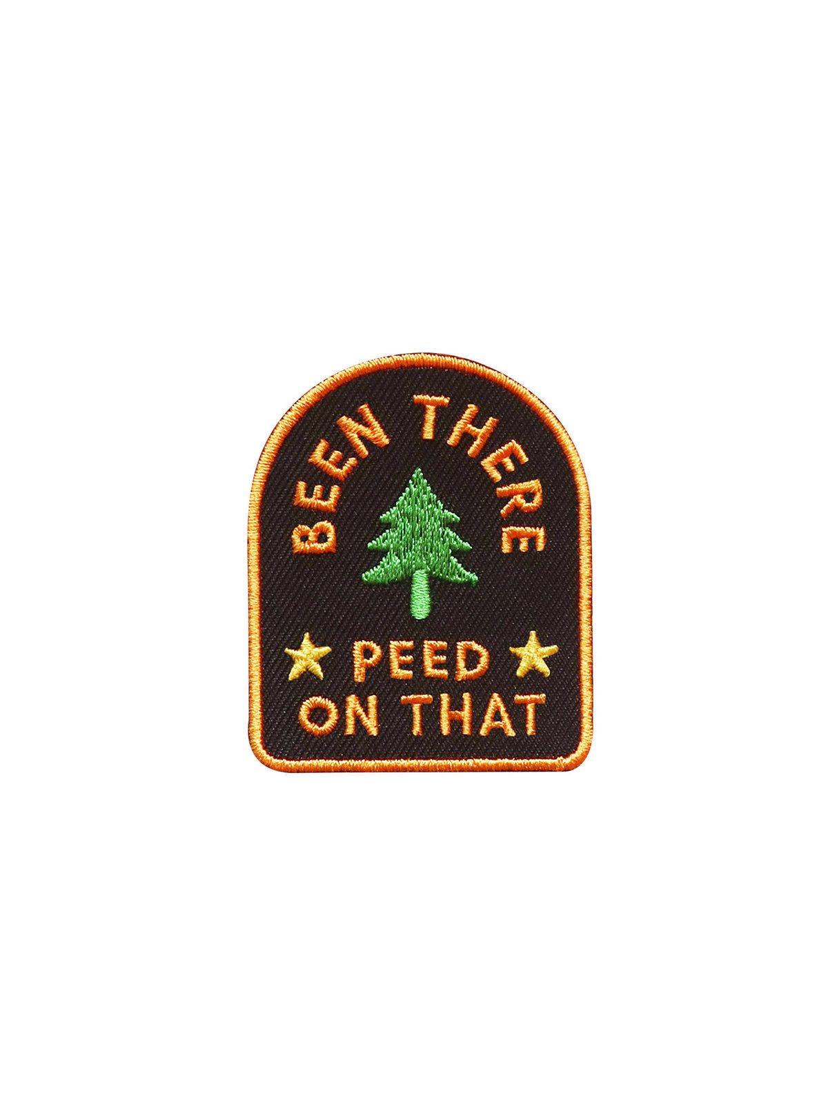Been There, Peed On That Merit Badge Iron-On
