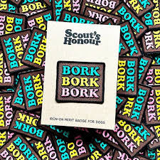 Bork Bork Bork Badge Iron-On