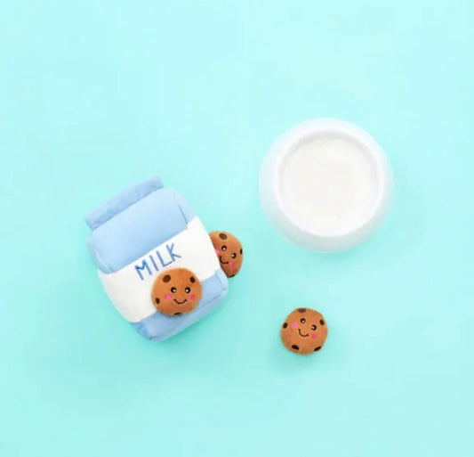 Zippy Paws Burrow Milk & Cookies