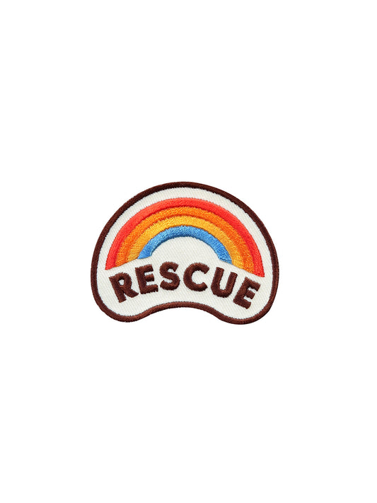 Rescue Badge Iron-On