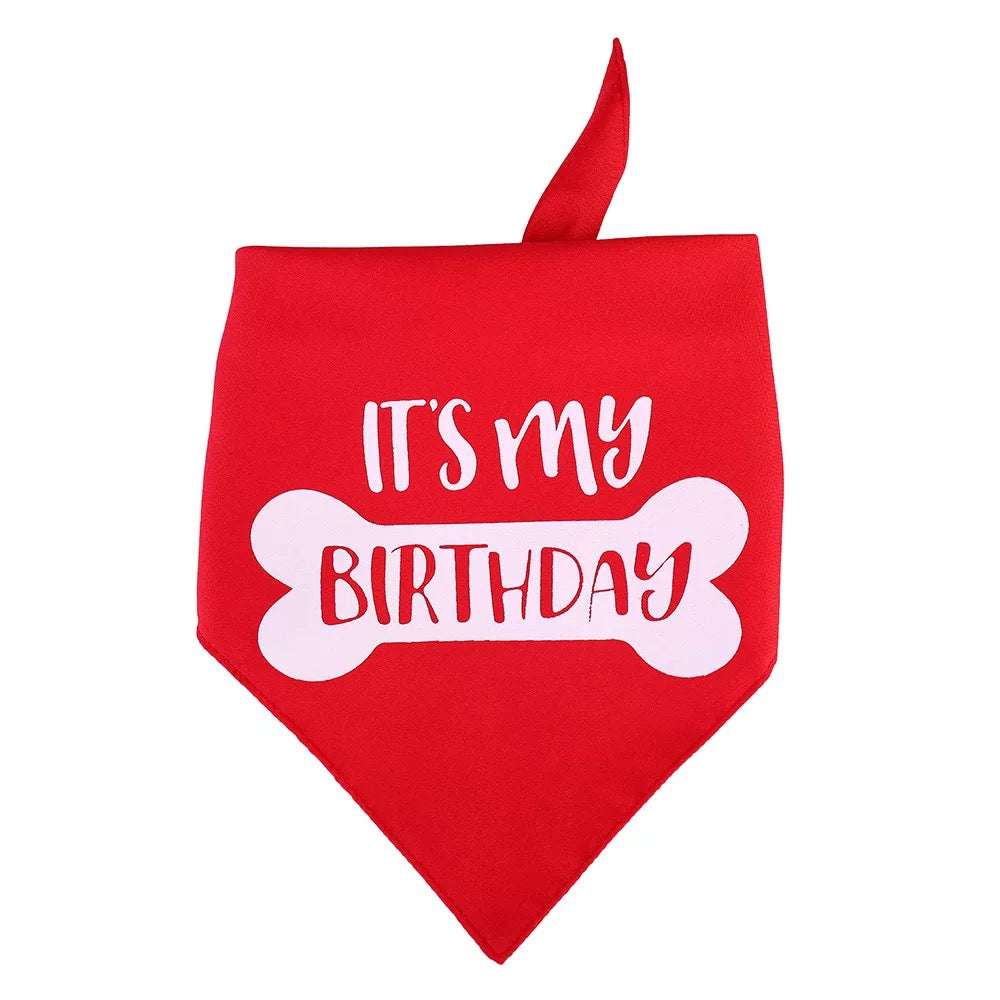 Birthday Bandana - one size -