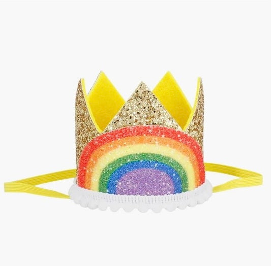 Dog Rainbow Crown