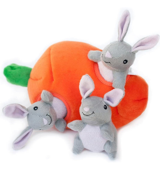 Zippy Burrow - Bunny & Carrot