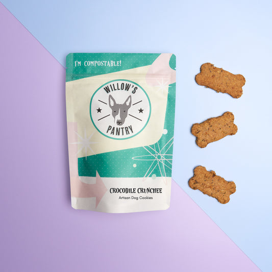 Crocodile Crunchee Artisan Dog Cookies 120g